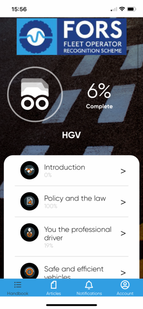 Partner Operator Scheme FORS supports driver communication with new FORS Driver Handbook ...